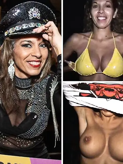 Cindy’s great tits at Texas beach