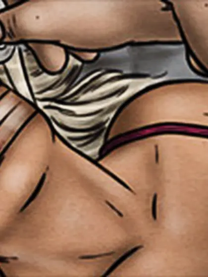 Blowjob training bondage art