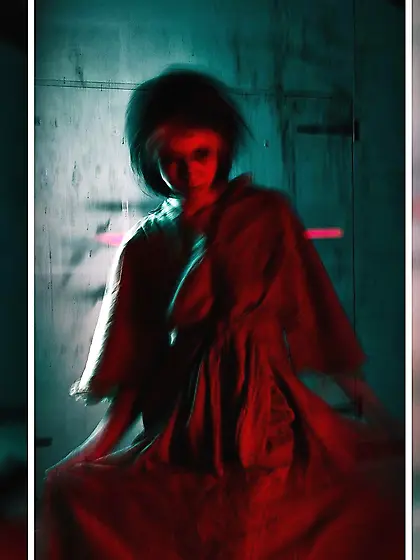 horror spooky creepy ghost monster artistic