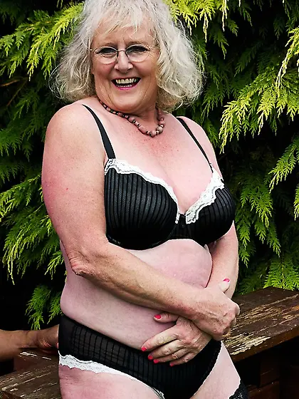 Granny high heels claire