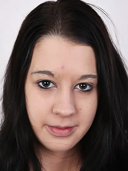 Young pretty creamy chick