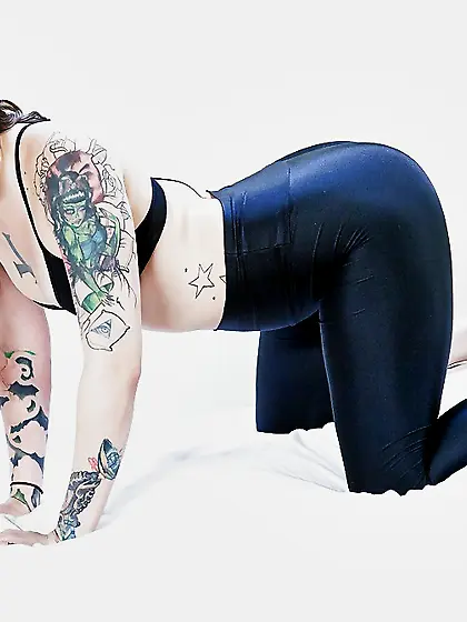 Emo close up masturbation