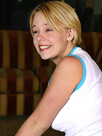 Missy Monroe gets naked to show you her big naturals and hairles