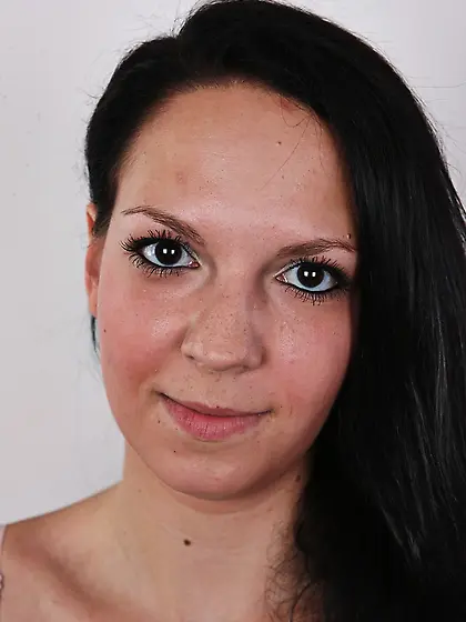 Horny brunette will fuck and swallow anywhere