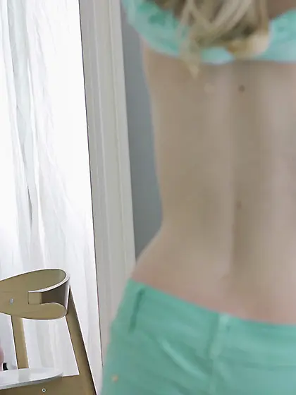 She will be creating drool bubbles during sloppy sucking