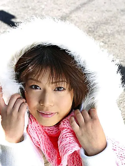 Big titted Asian girl Mai Haruna is sliding panty aside flashing