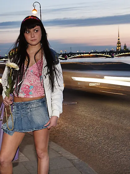 Young coed Olesya had