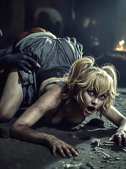 princess pea smb AI generated