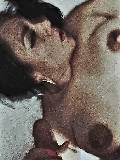 Latina devouring black cock,  ffta