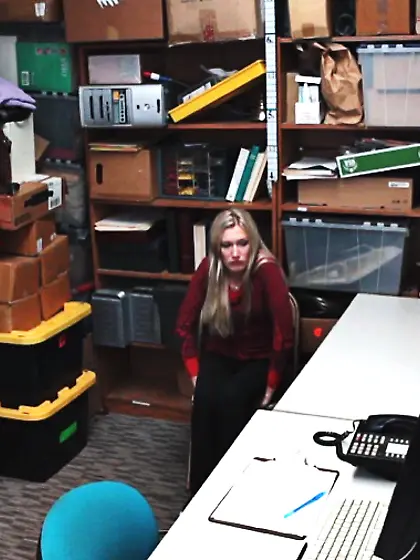 Blonde teen young tits