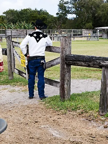 Yummy Mariah Milano and Abbey Brooks ride horses and big dicks o