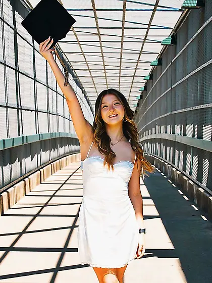 Lily is out of high school.  Time to be a webslut.