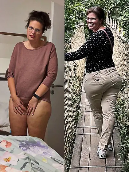 Saggy German PAWG milf with perfect tits