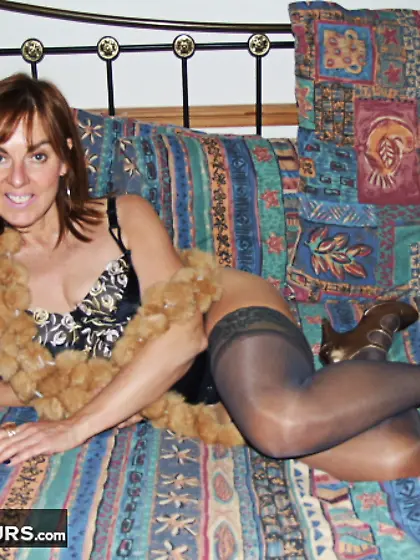 Nasty brunette milf black