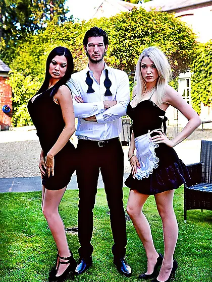 Man caught maid curious