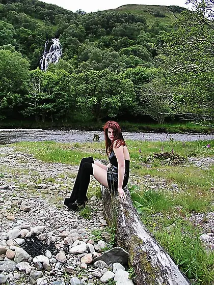 MILF Striptease Angel Eyes from Europe