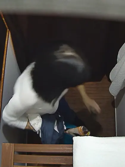 Lusty brunette coed fucked