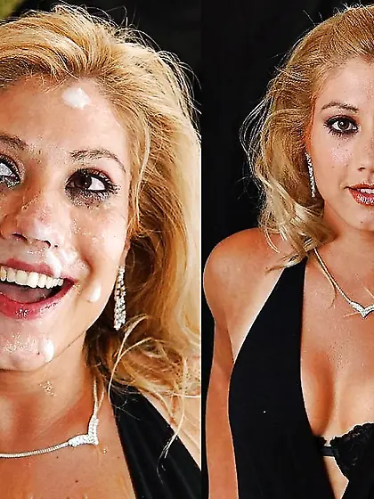 Before and after oral job and money-shot.  Inexperienced.