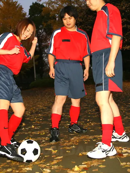 Female athlete soccer shirt