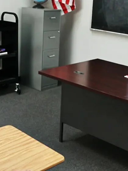 Short sexy teacher fucks student