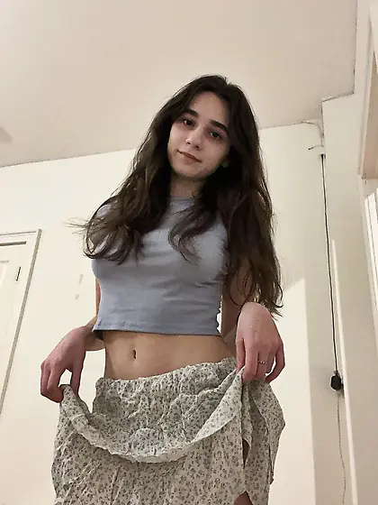 cute college girl francesca