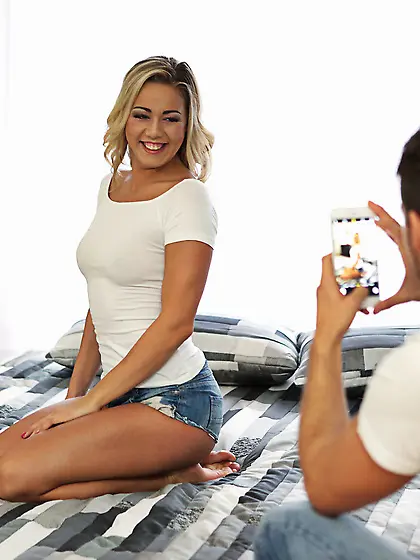 Nubile hungarian blonde