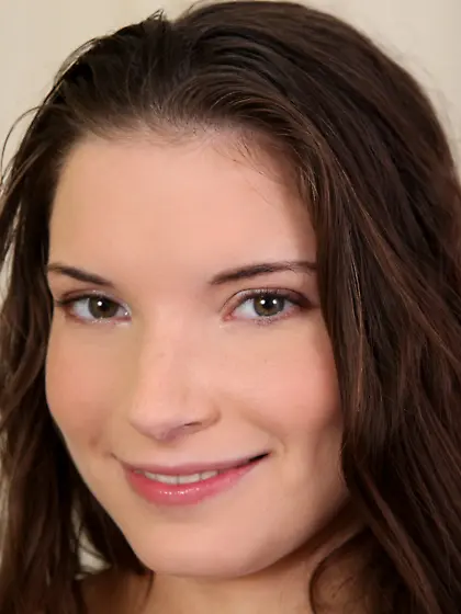 Odd-looking barely legal brunette gets her smooth pussy wrecked