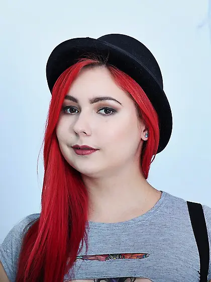 Small tits russian brunette