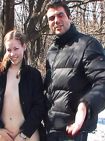 18 year old sweet shows her perky titties and gets down to suck