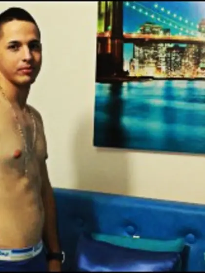 Brunette Young Man Amazingstrepper Zoom.