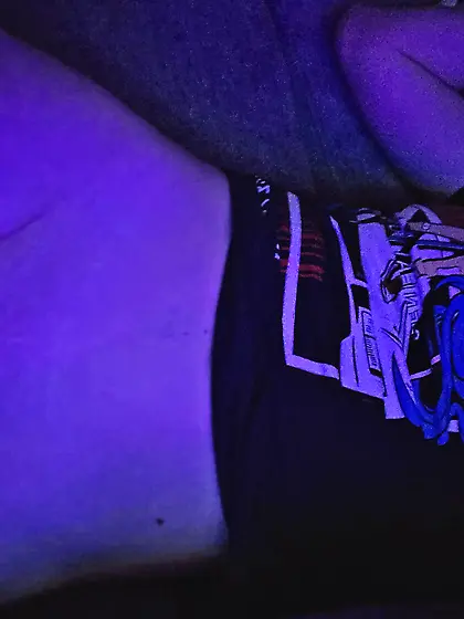 your friend casually showing off his pussy