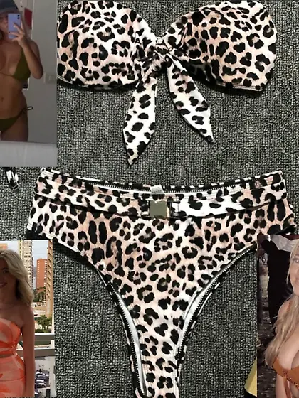 Friend with big tits' bikini