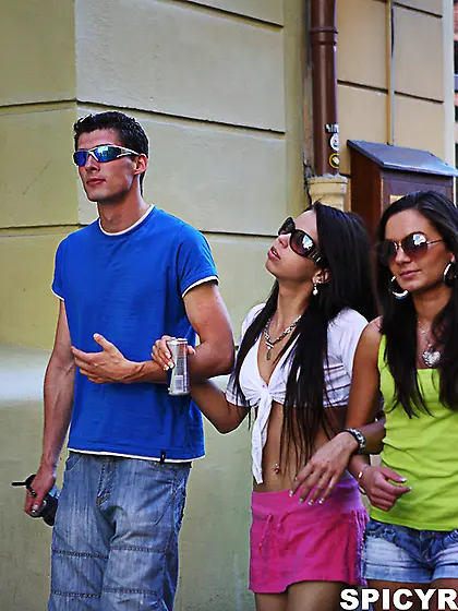 Chicks taking cum after having hot orgy and...