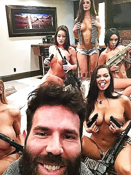 Dan bilzerian with babes