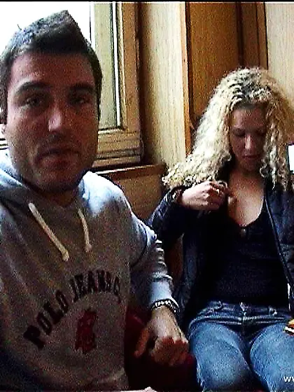 Cute little Hungarian lady is so damn slutty,  she sucks a dick a