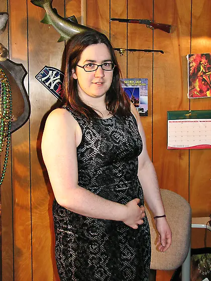 Slave Sara-S1-SnakeskinDress