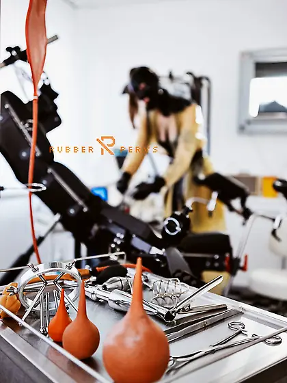 Preparing the Rubber-Clinic