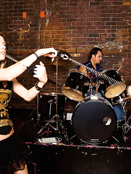 Randy blonde Nicole Ray with hot ass wearing black thong gets he