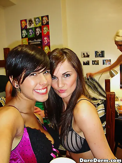 American coed lesbian