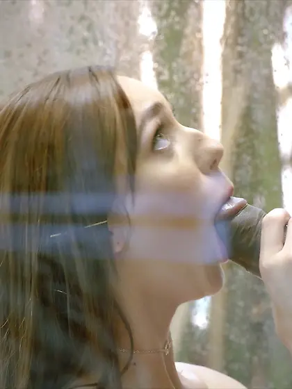 Ana Rose hops on BBC and rides it with great pleasure