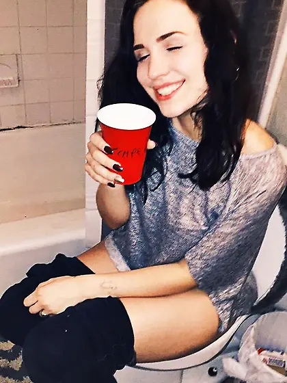 Toilet girl