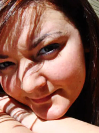 Lovely teen girl cali