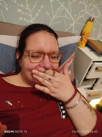 Cumshot Surprise facial