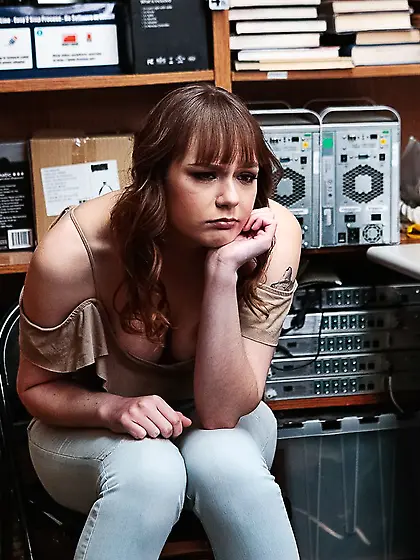 Sexy girl with big boobs is exposed and banged