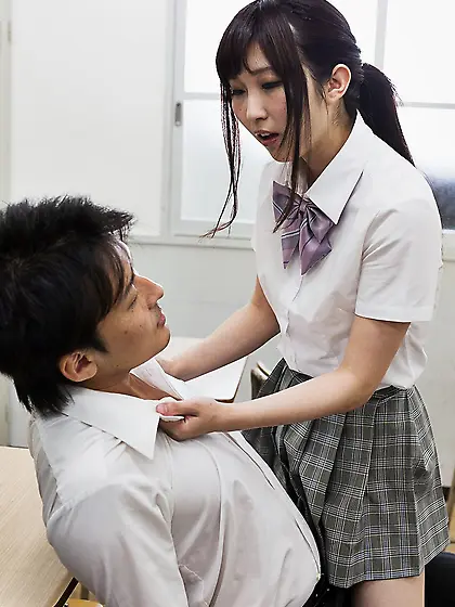 Schoolgirl japanese teacher