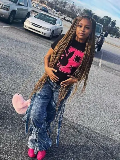 She is now on the drill squad,  after school