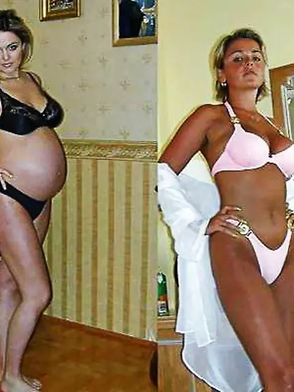 Clothed stripped Pregnant