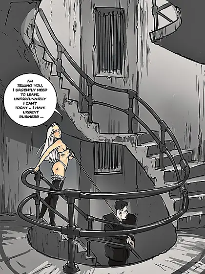 Babysitting at Addams House 06