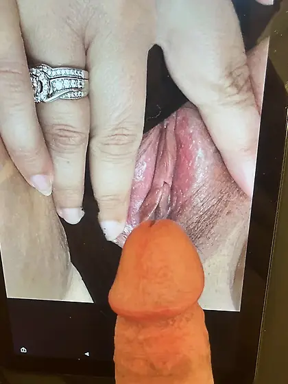 Angela takes cum and cock