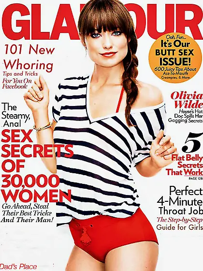 Olivia Wilde for Glamour